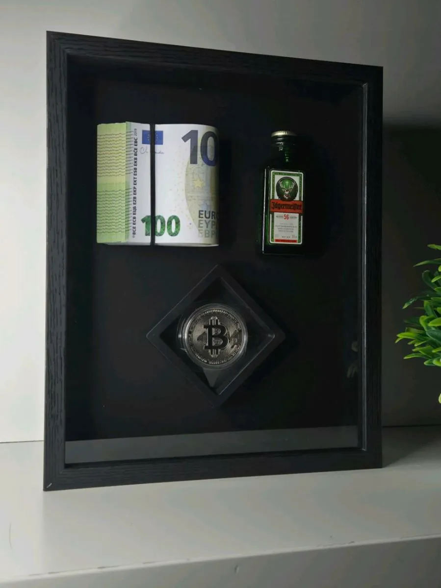 Gift 3D money frame art decor - Image 2