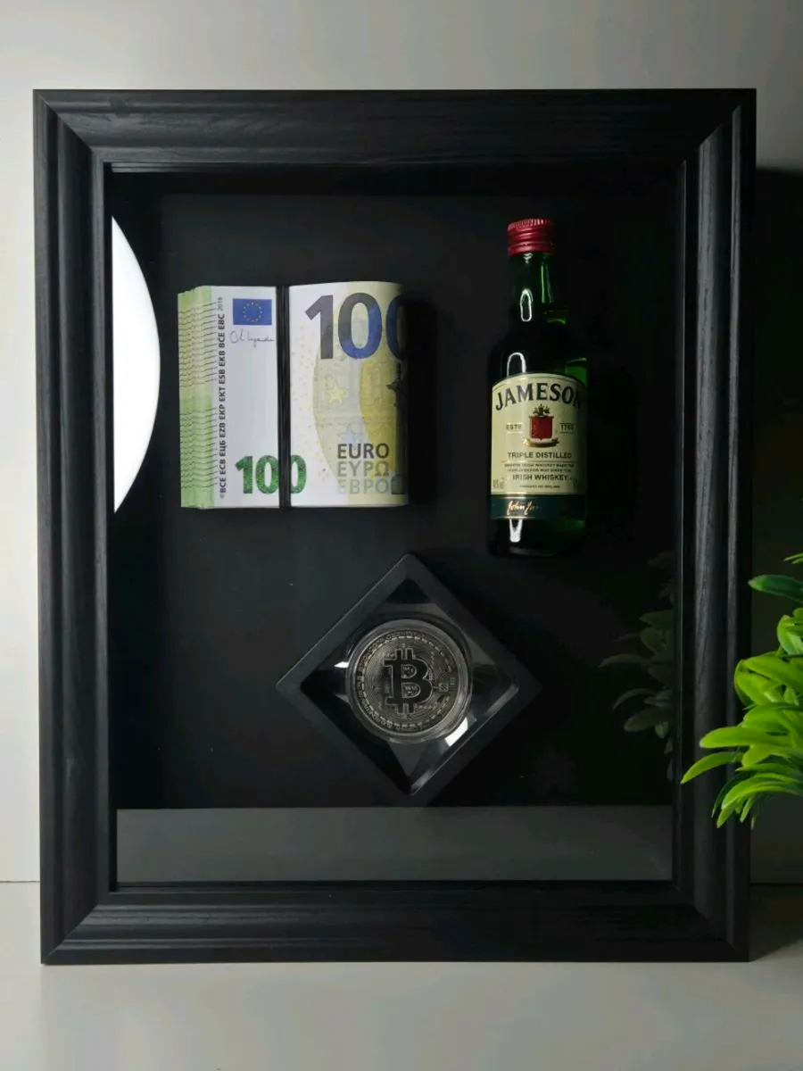 Gift 3D money frame art decor - Image 3