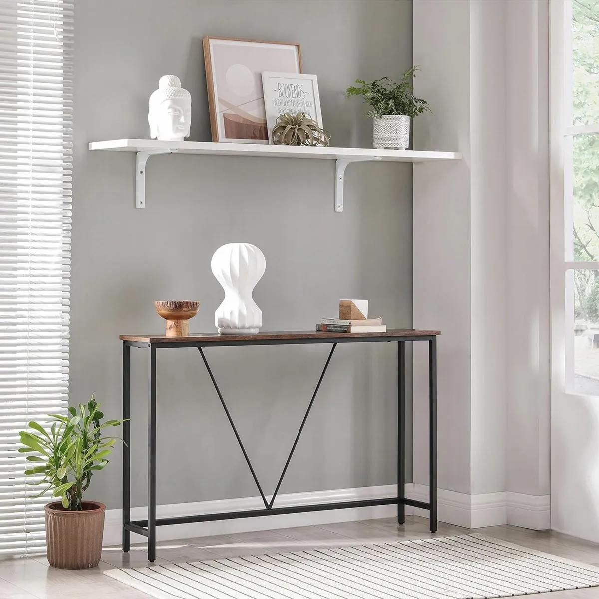 Console Table for Hallway, Slim Sofa Table - Image 1
