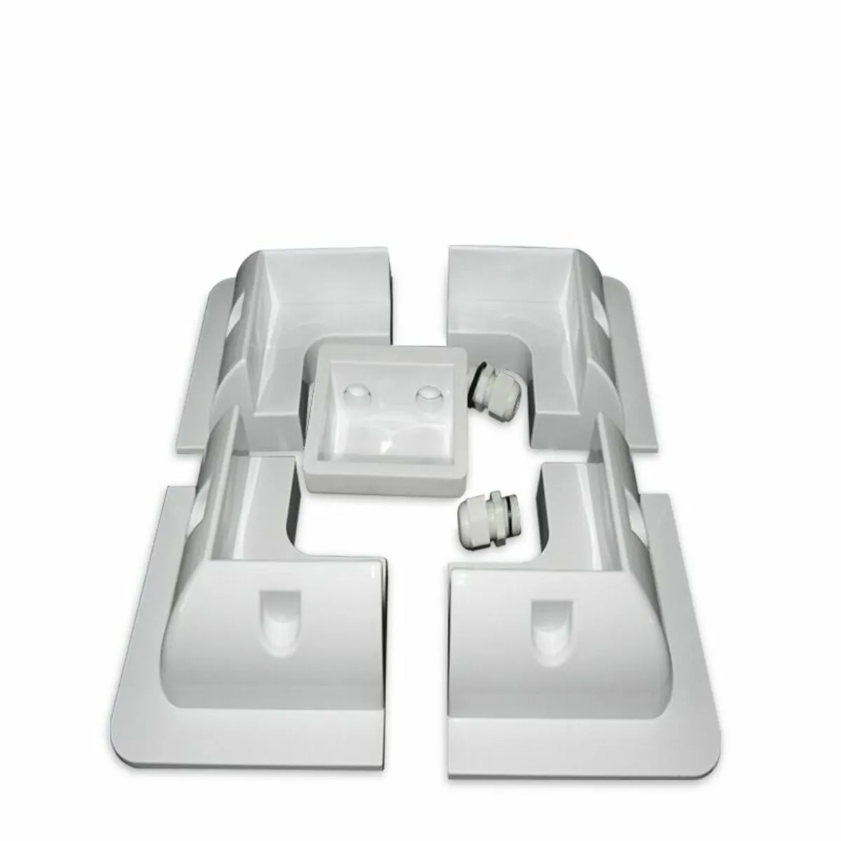 Brackets for boat or barge solar panels - Image 2