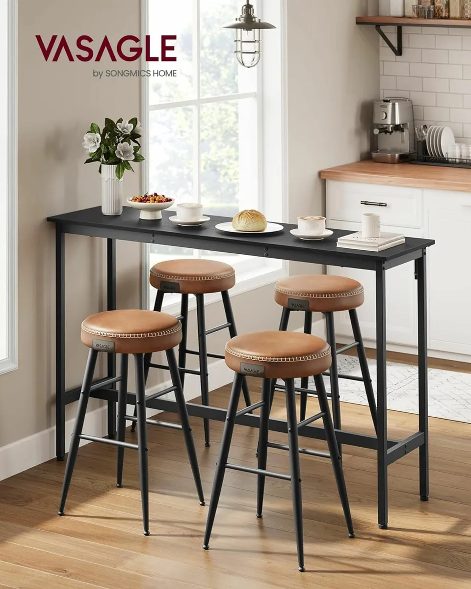 Bar Table Kitchen Pub Dining High Table 40x140x90 - Image 1