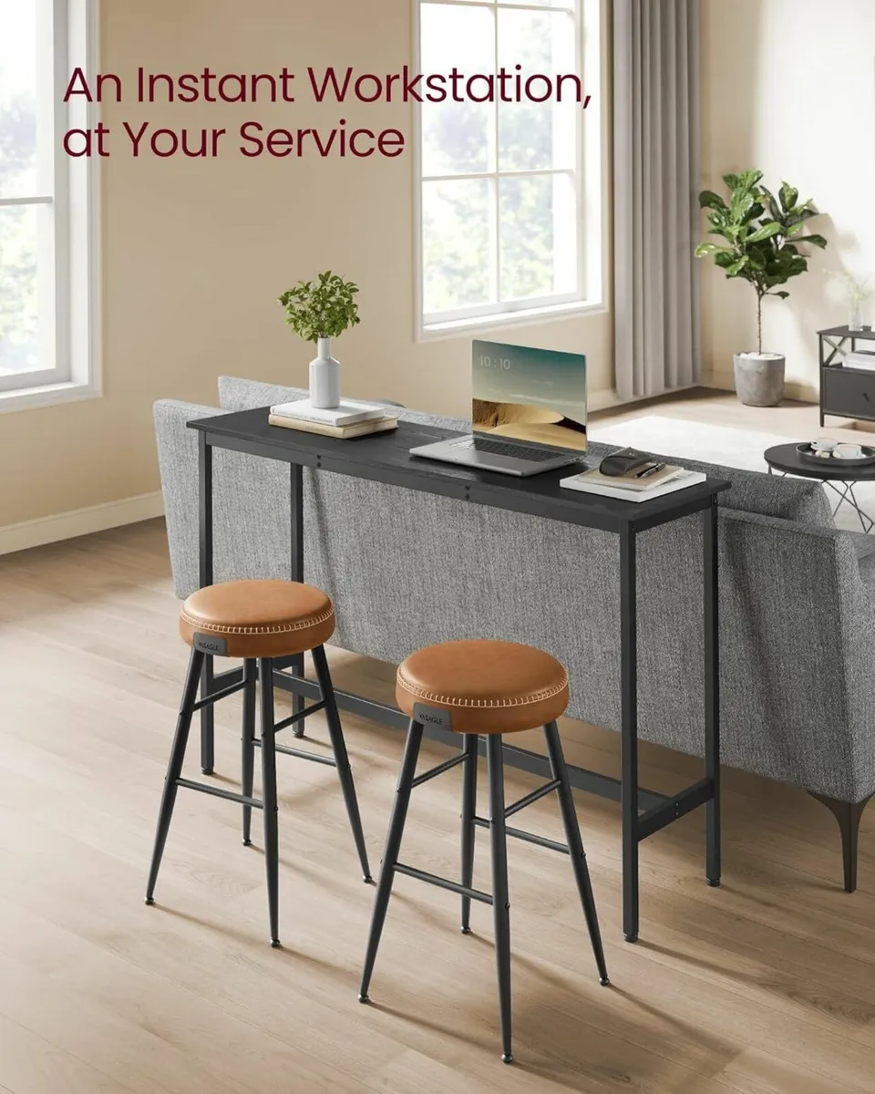 Bar Table Kitchen Pub Dining High Table 40x140x90 - Image 4