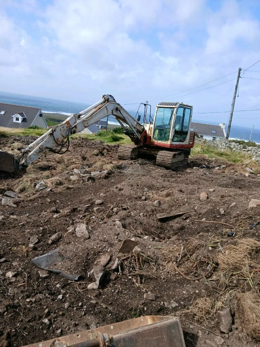 Digger groundworks  hire - Image 3