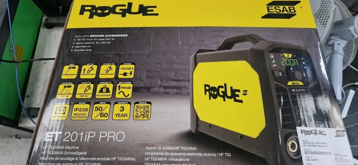 ESAB Rogue 201IP Pro welder