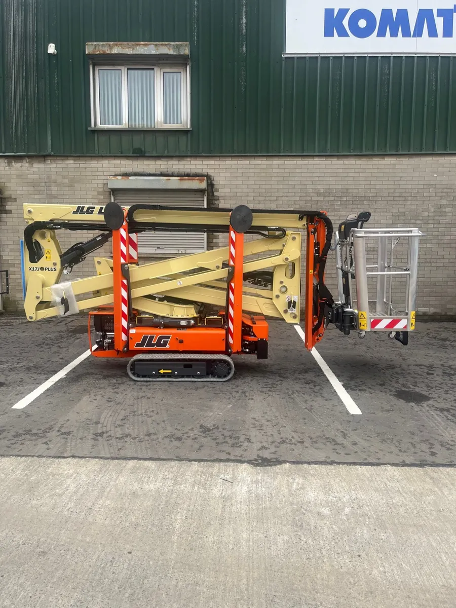 New JLG X17J Plus Compact Crawler Boom Lifts - Image 1