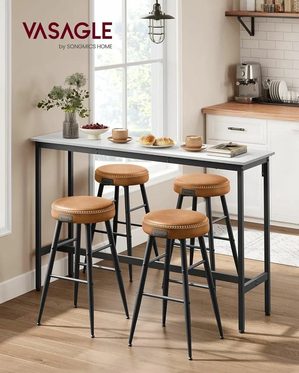 Bar Table, Kitchen Pub Dining High Table 40x140x90 - Image 1