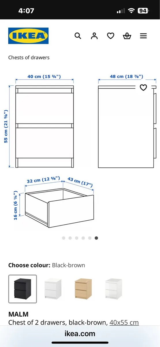Bedside lockers - Image 2