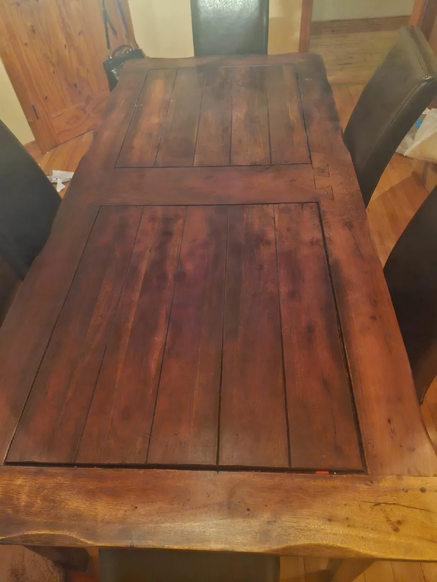 Dining room table and chairs - Image 3