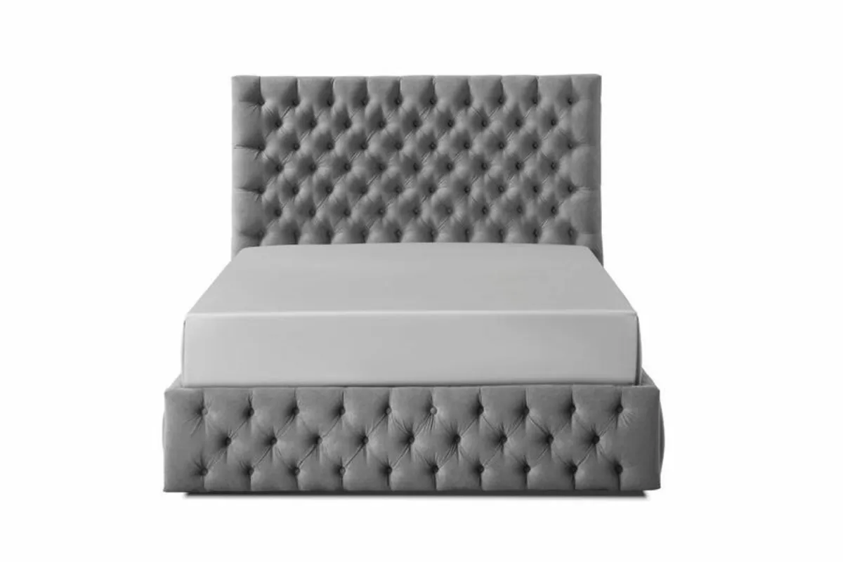 Rosa Grey Fabric / 2 Sizes no deposit required - Image 2