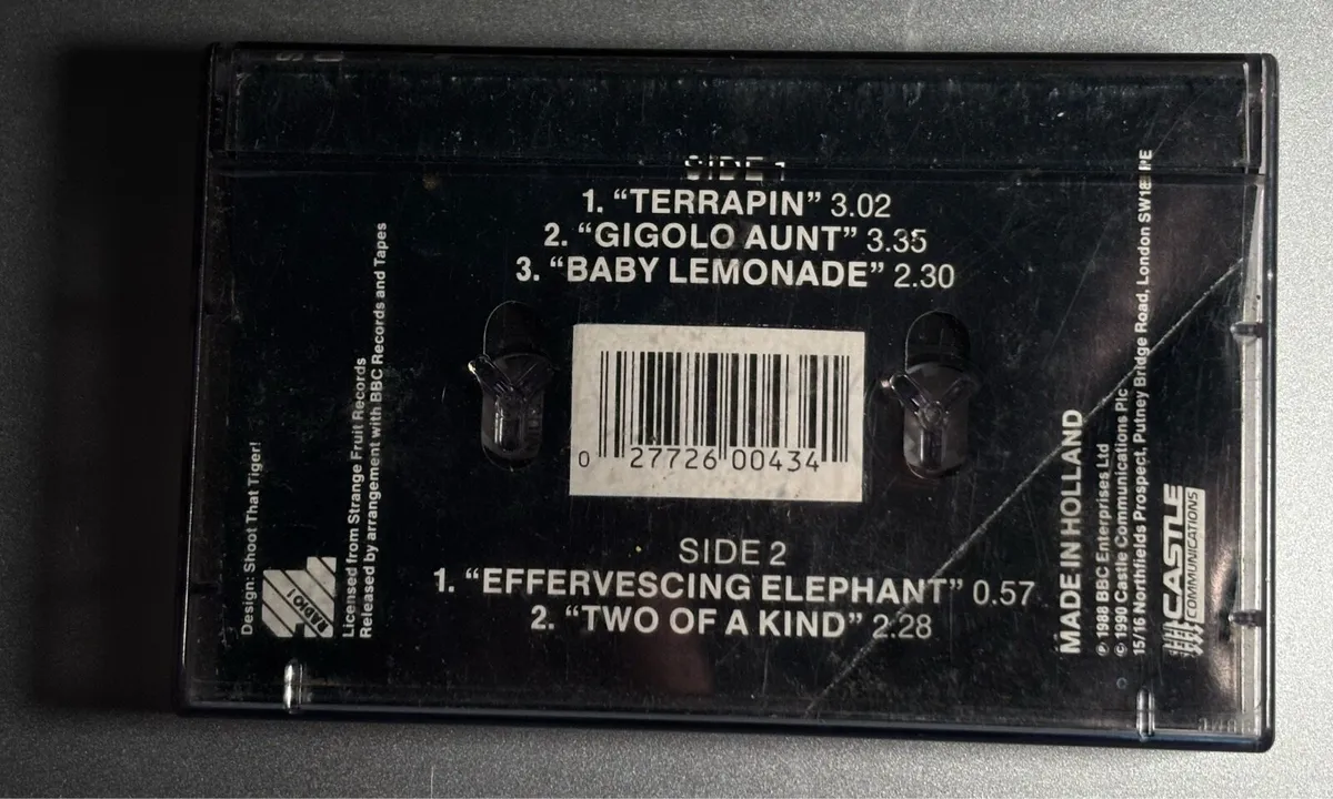 Syd Barrett the passions tape cassette - Image 2