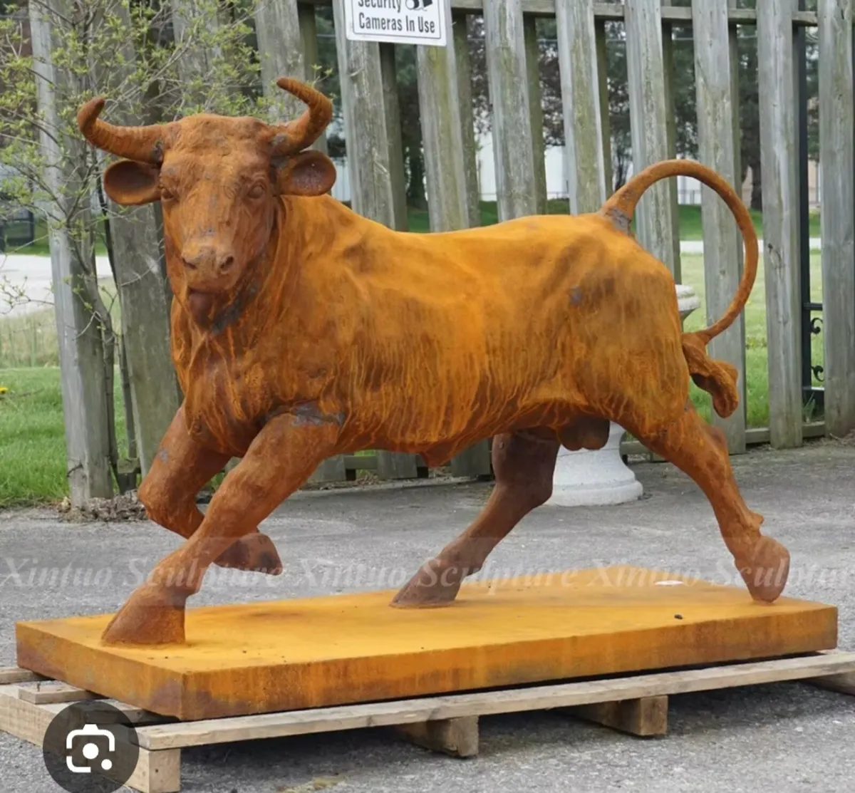 CAST IRON  BULL - Image 1