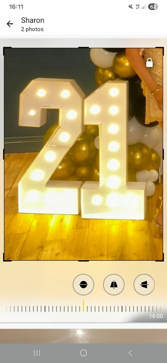 Light up 21st numbers - Image 2