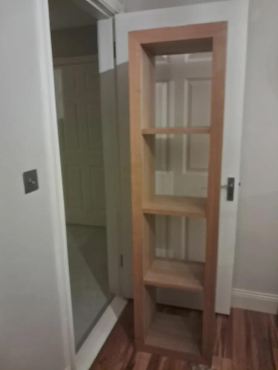 Wooden shelving unit/Bench - Image 1