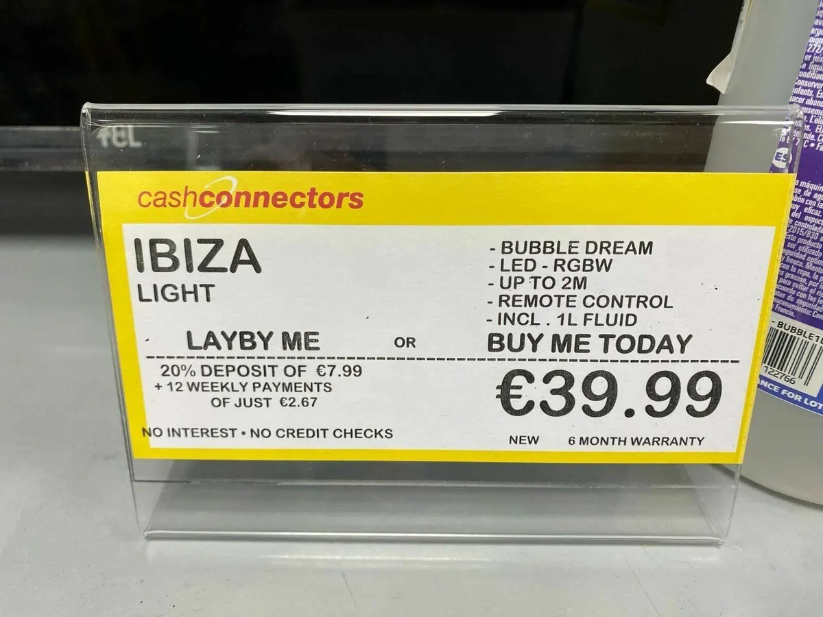 Ibiza Bubble Dream Bubble Machine NEW - Image 4