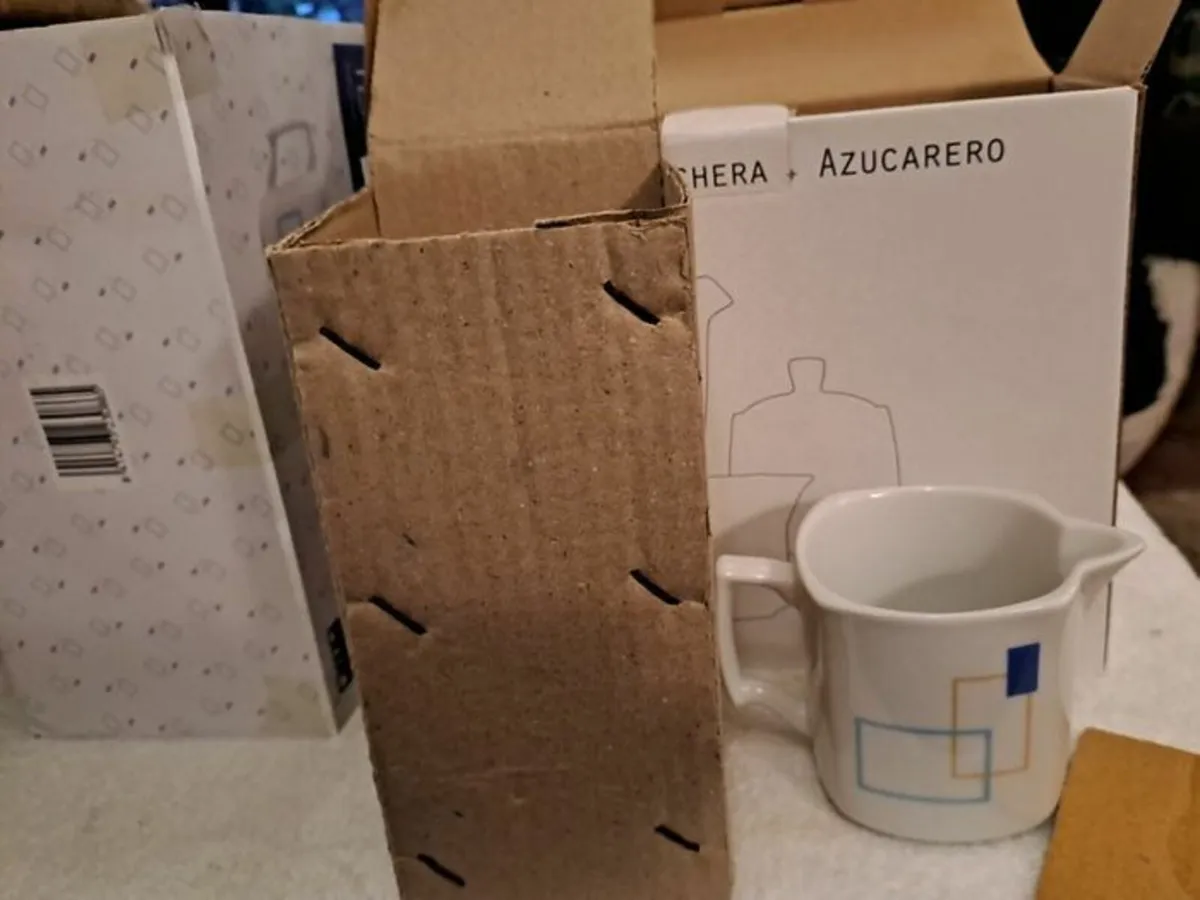 3 piece Porcelain tea set - Image 2