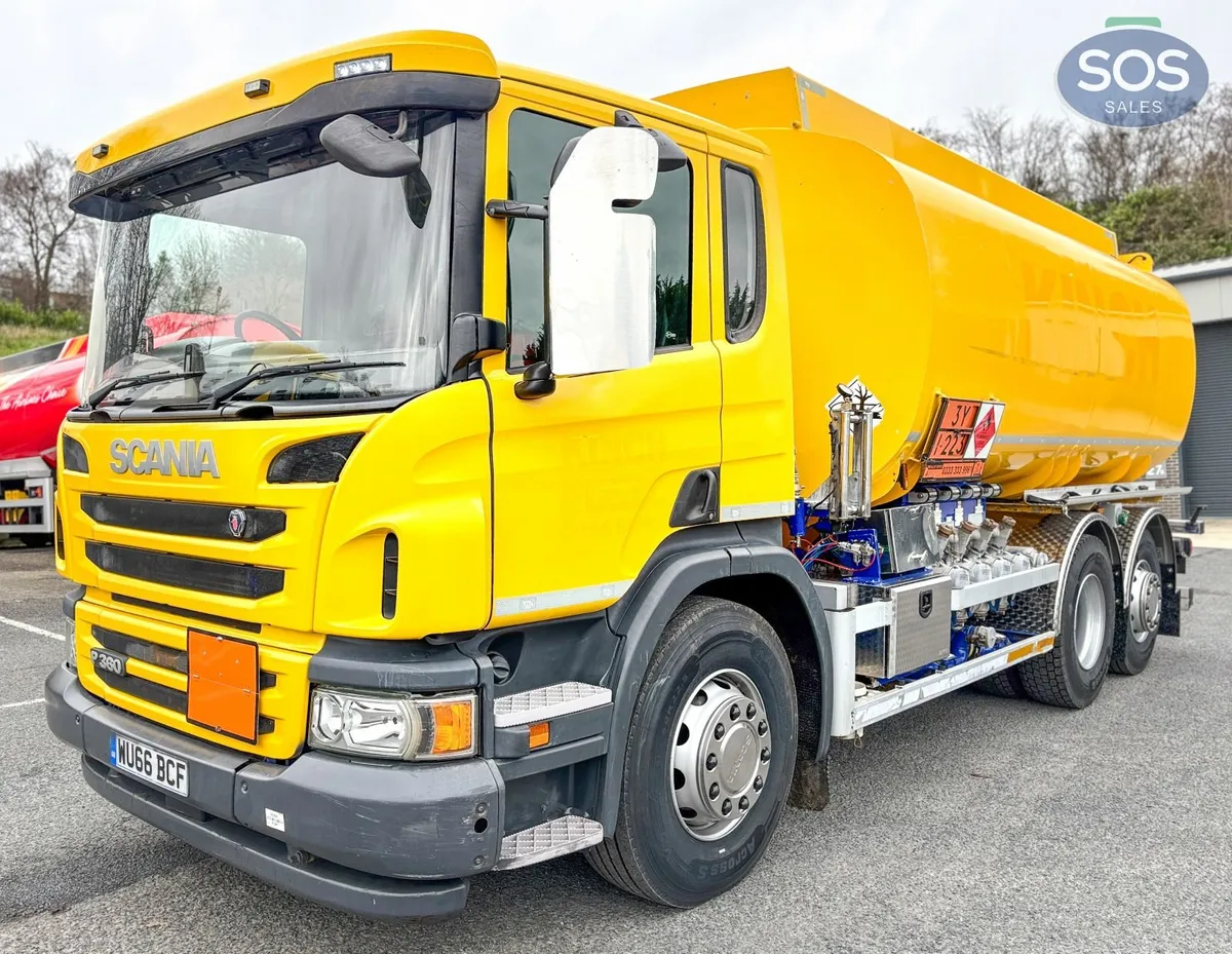 2016 Scania P360 Rigid Tanker - Image 1