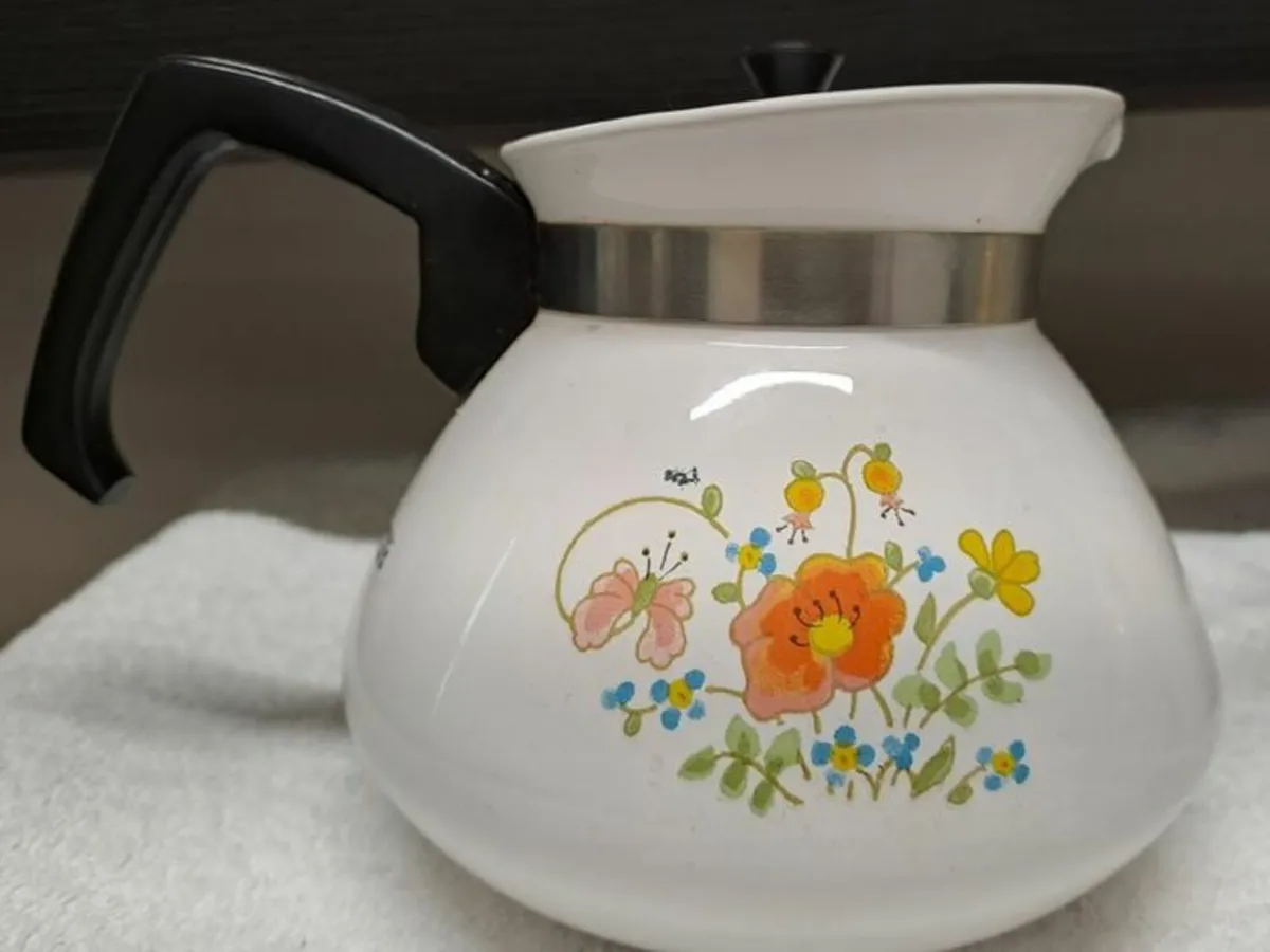 Vintage Corning Ware tea pot - Image 1