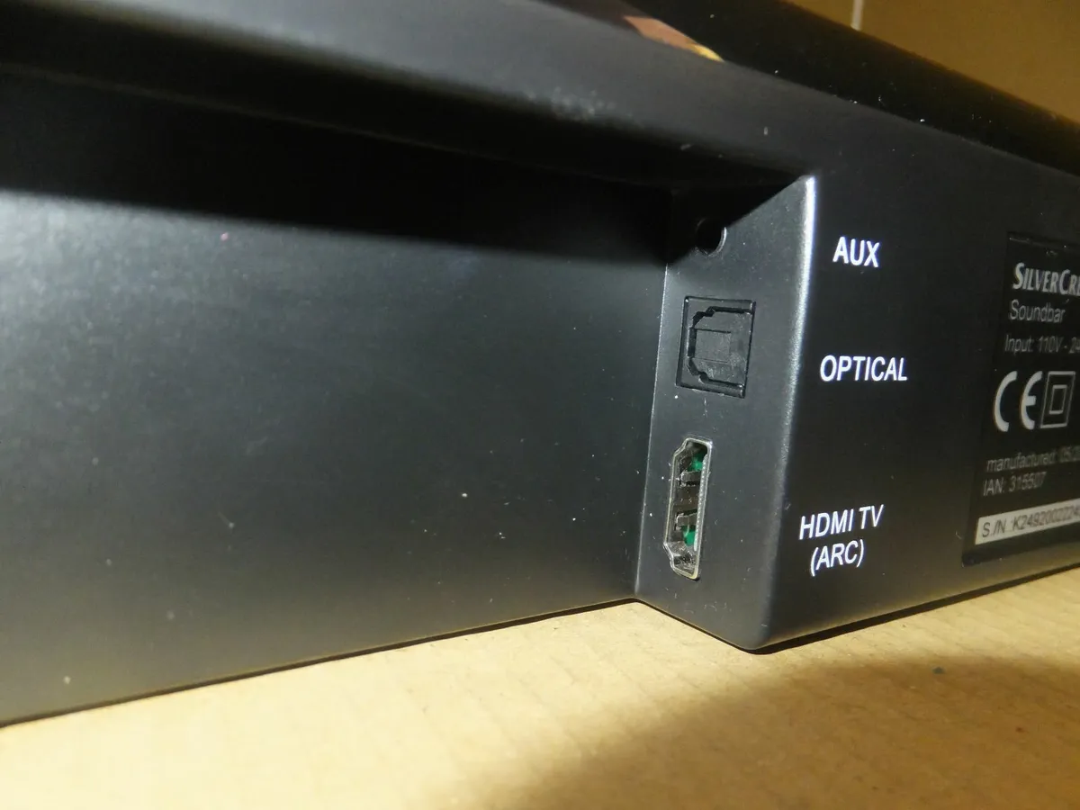 SilverCrest sound bar Bluetooth, AUX, USB - Image 2