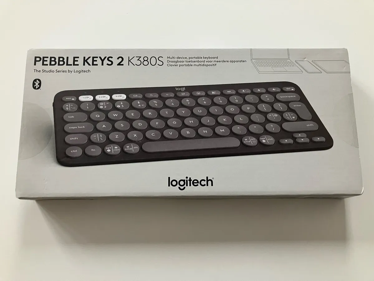 LOGITECH PEBBLE KEYS 2 K380S KEYBOARD, BRAND NEW!! - Image 1