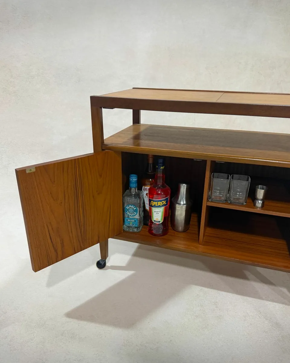 Mid-Century GPlan Drinks/Buffet Trolly - Image 3