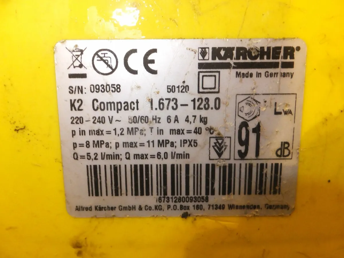 Karcher Power Washer - Image 2