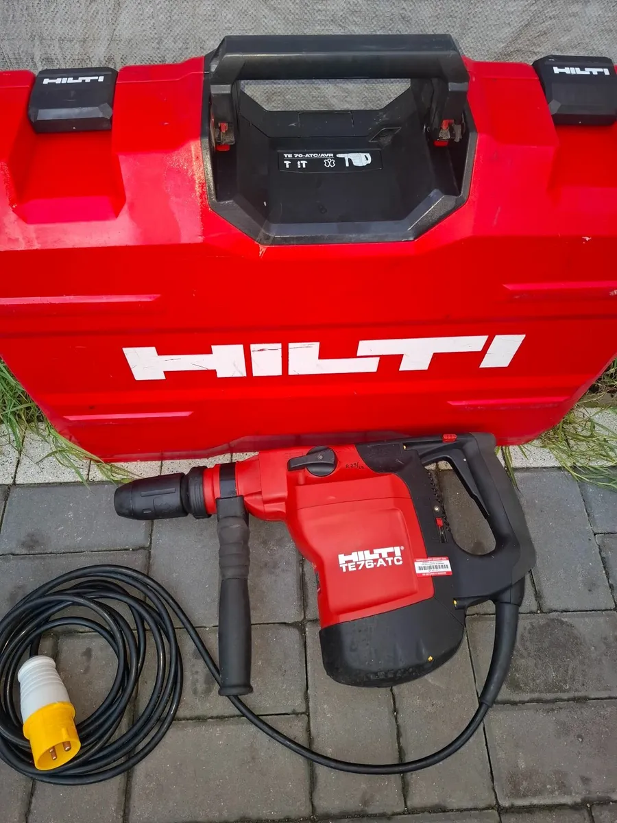 HILTI TE76ATC/receipt/warranty 6-months - Image 1