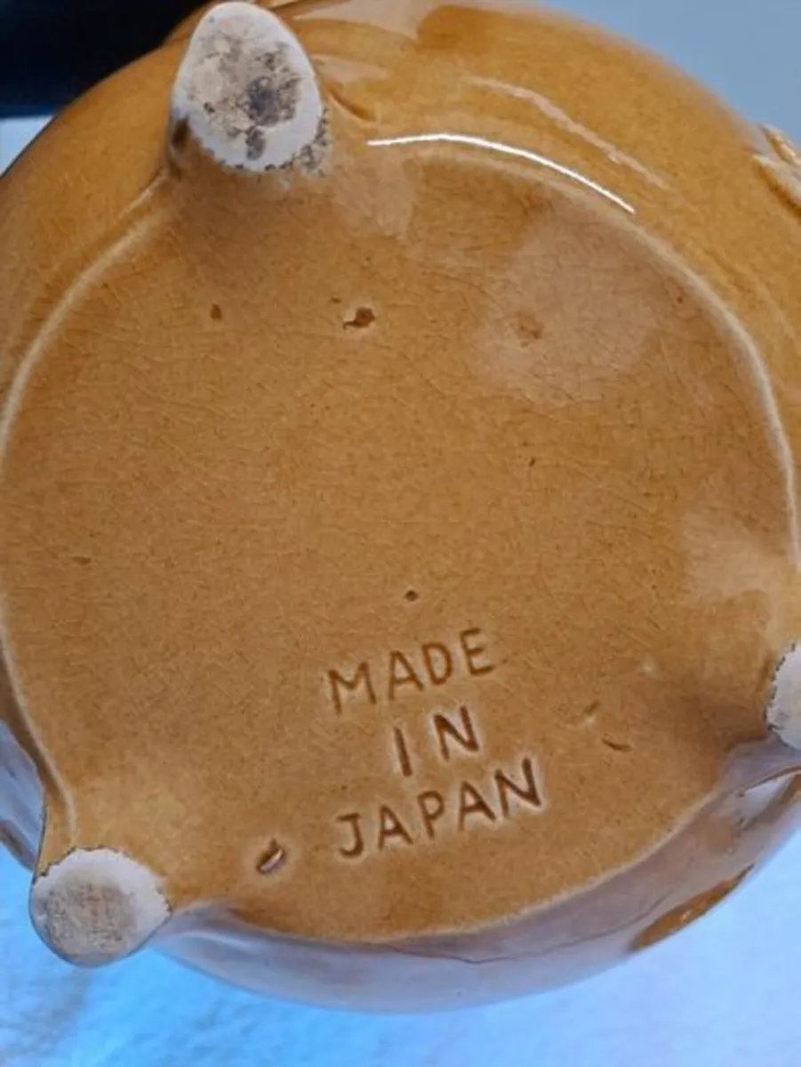 Vintage Japanese Majolica teapot - Image 3