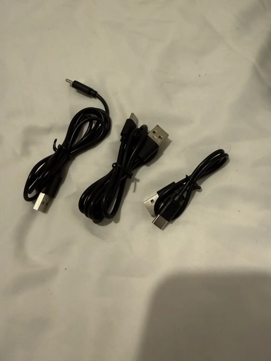 Spare USB-C to USB-A cables