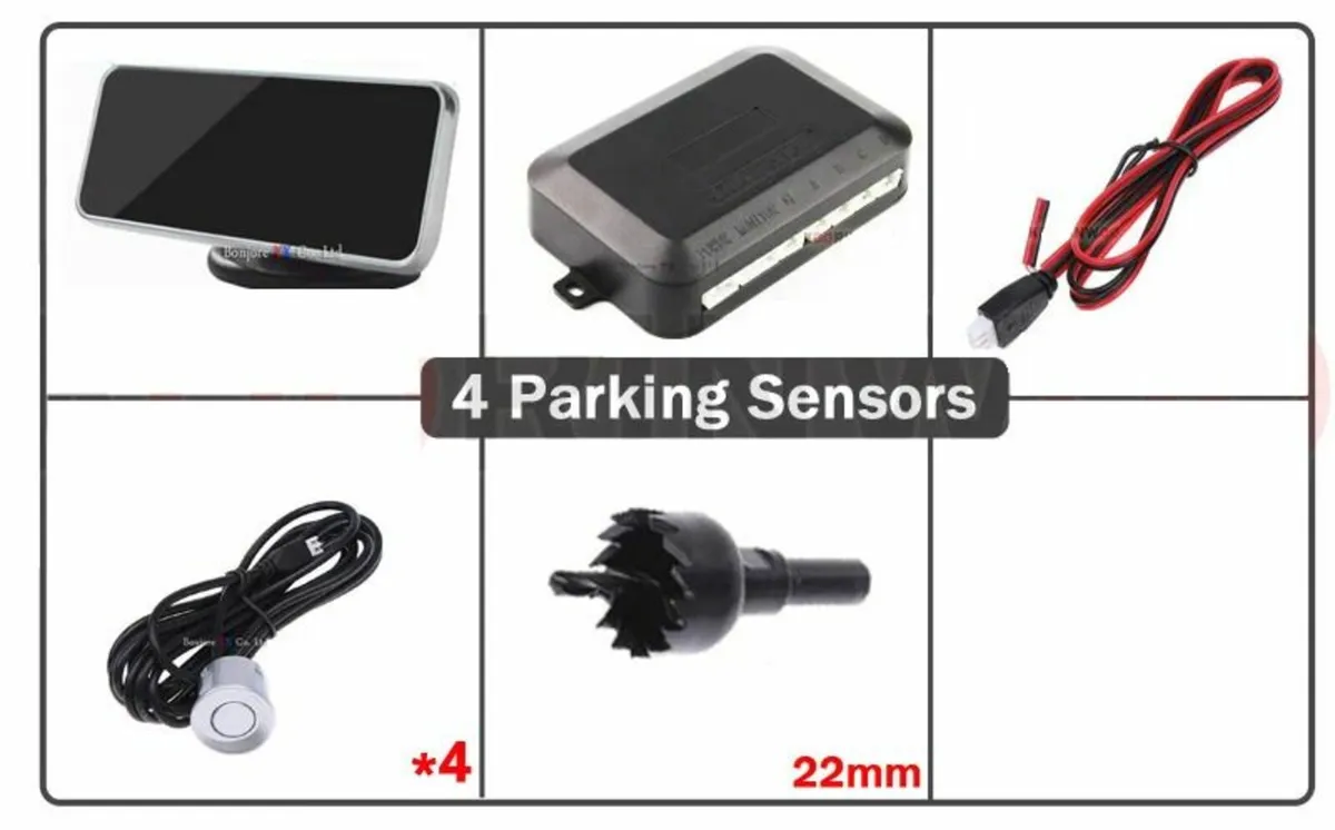 Parking Sensor Kit for car Van Camper 4x4 Jeep