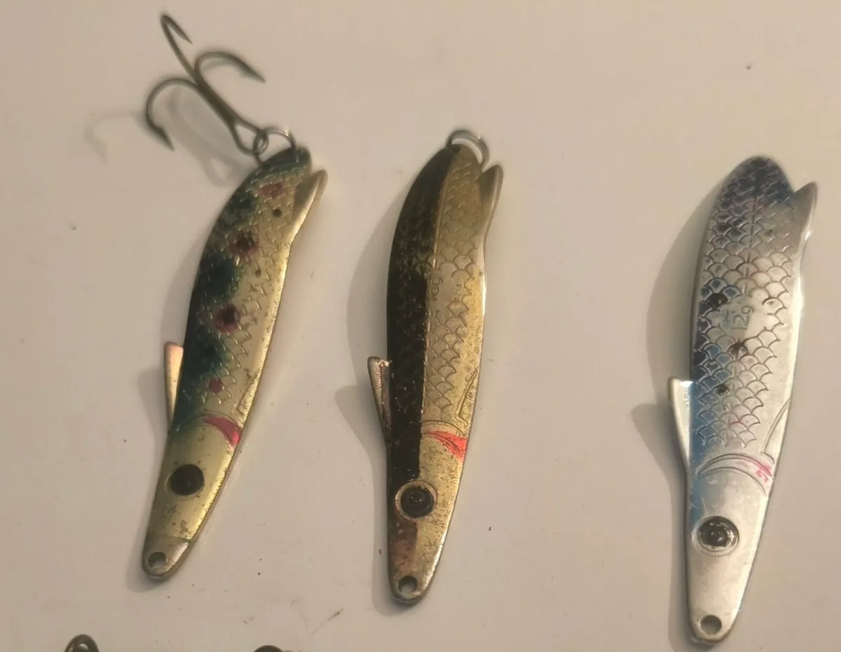 Vintage Landa lukki & Lukki Turbo lures 18,16,12g - Image 3