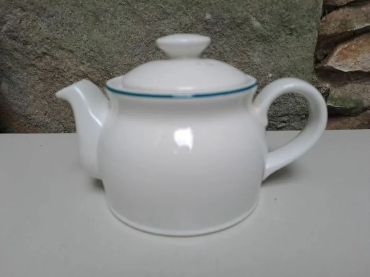 Enamel looking Teapot - Image 1