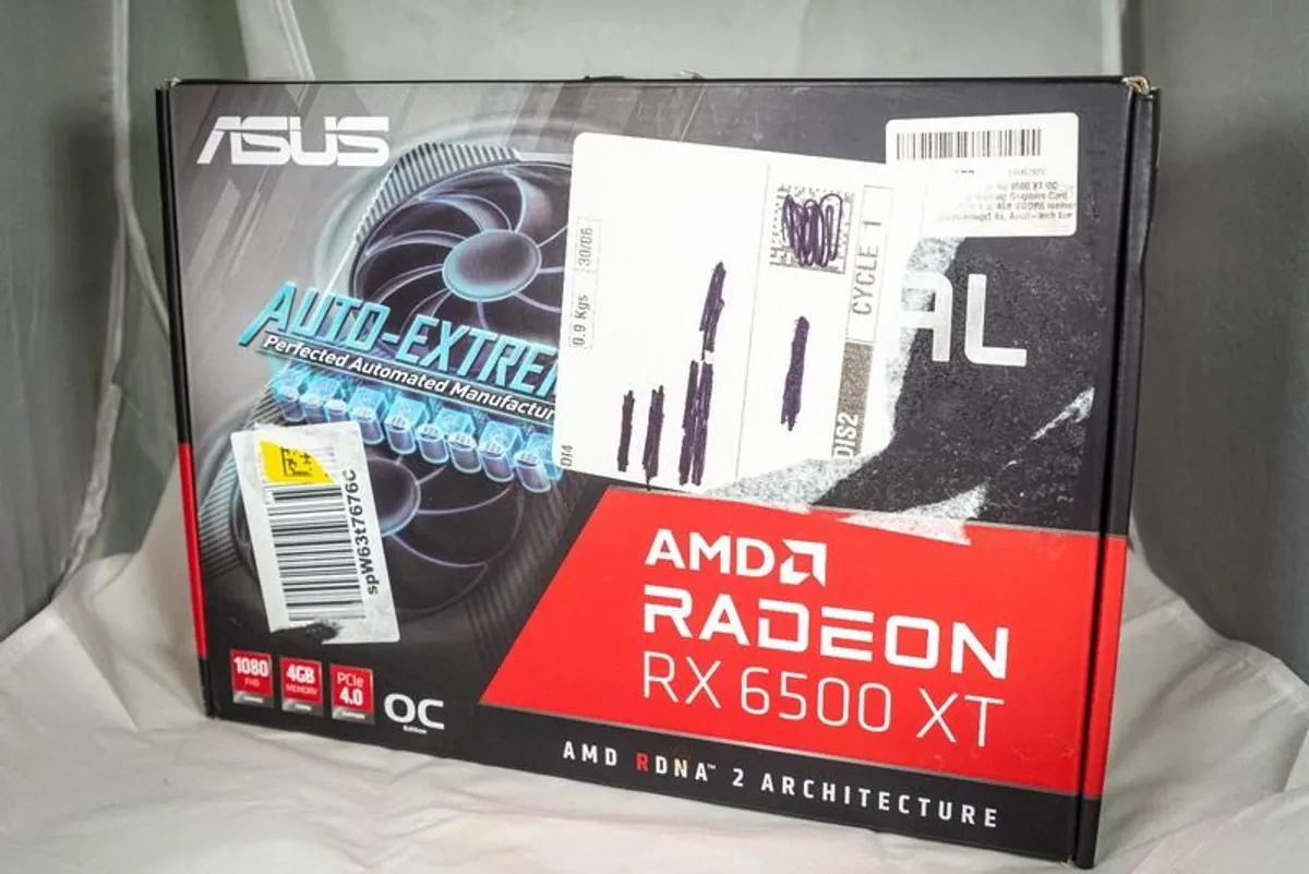 Used Asus Radeon Rx 6500 Xt Oc Great Condition - Image 1