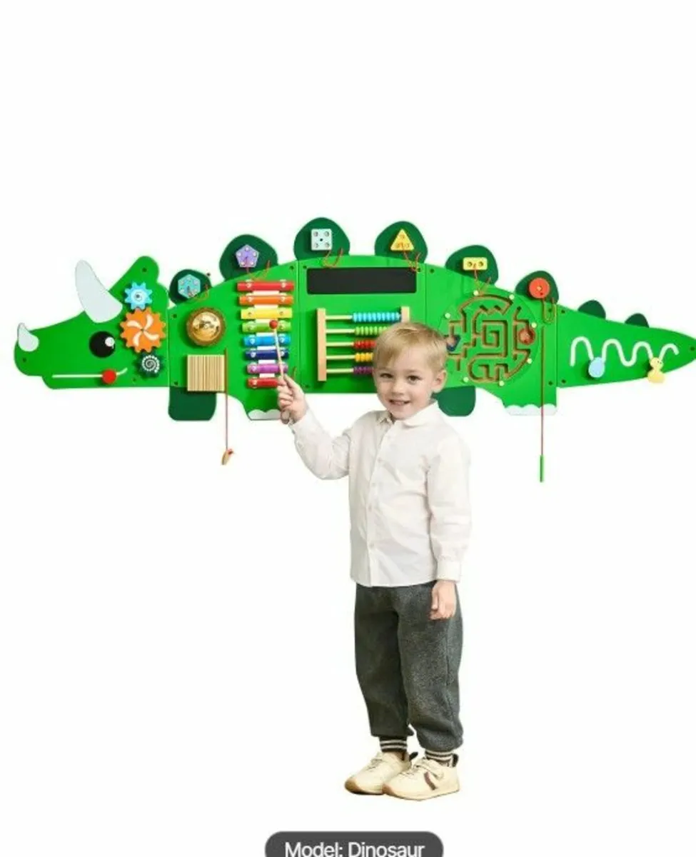 Montessori Wall Busy Board Sensory Activity Panel - Image 1