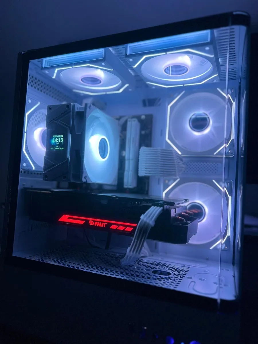 White custom built gaming pc - Image 2