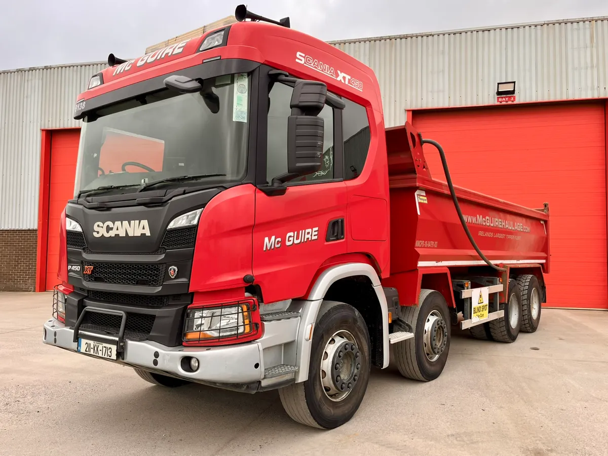 2021 Scania P450 XT 8x4 Tipper - Image 1