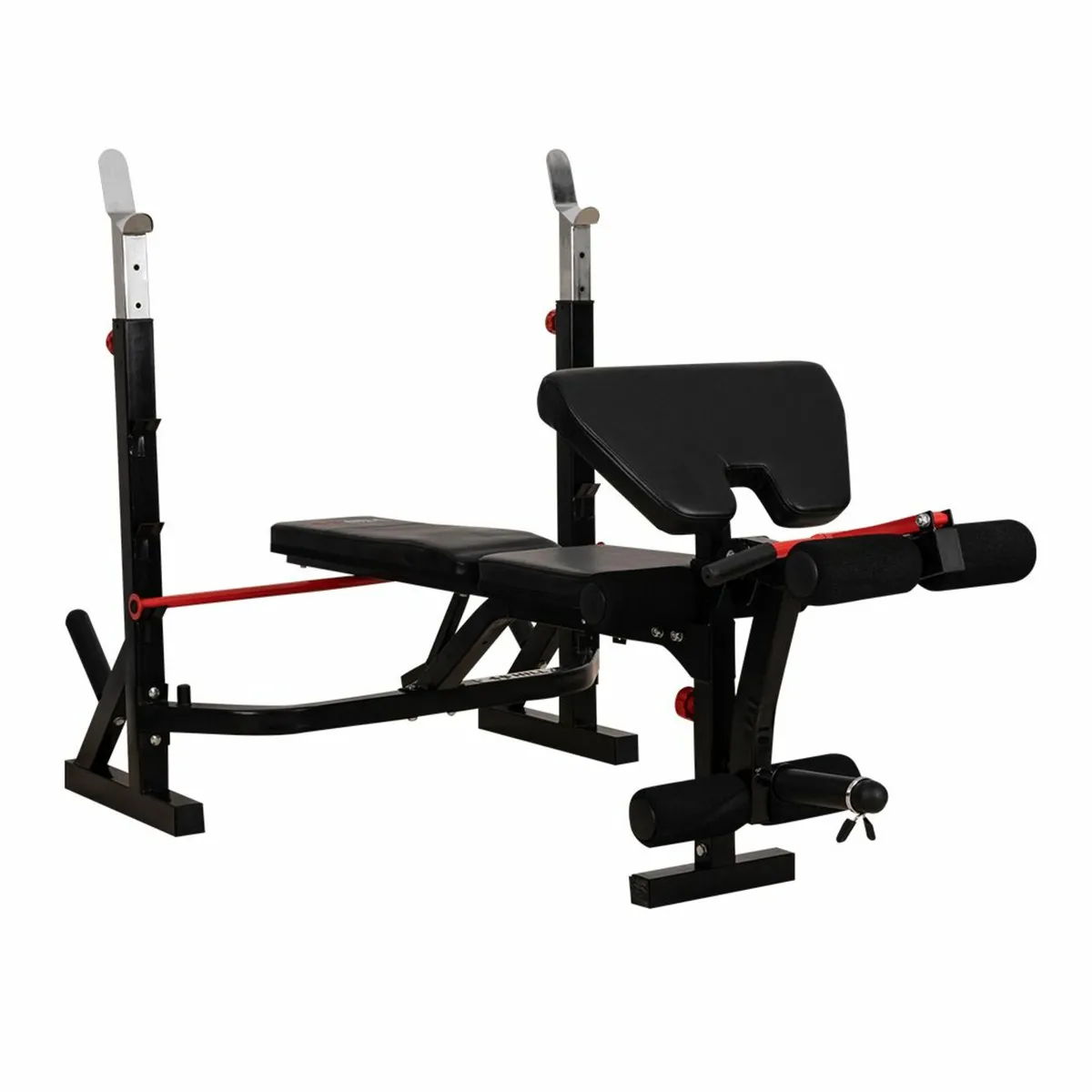 Olympic Weights Bench with Preacher Curl / Leg Gym - Image 4