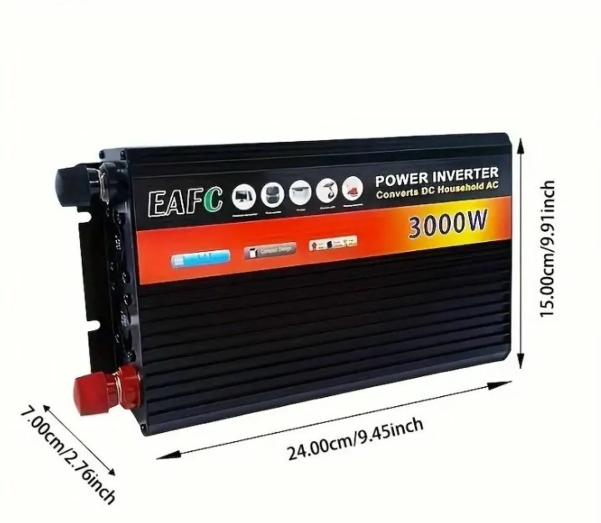 3000w power inverter DC 12V to AC 220V - Image 1