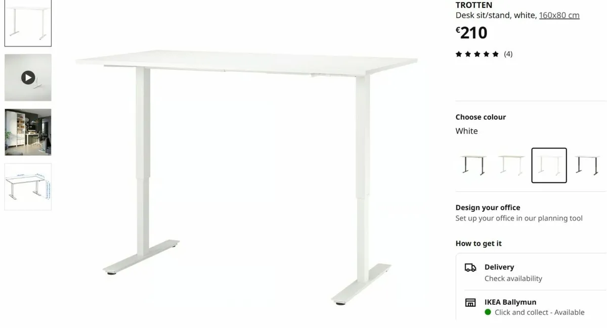 Desk - stand or sit - Image 1