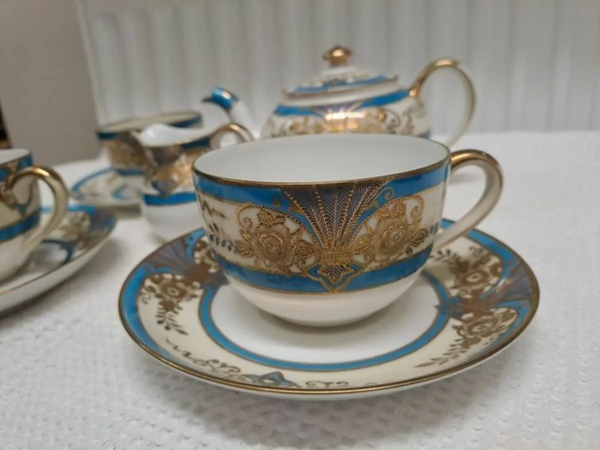 Noritake tea set 9 piece - Image 4