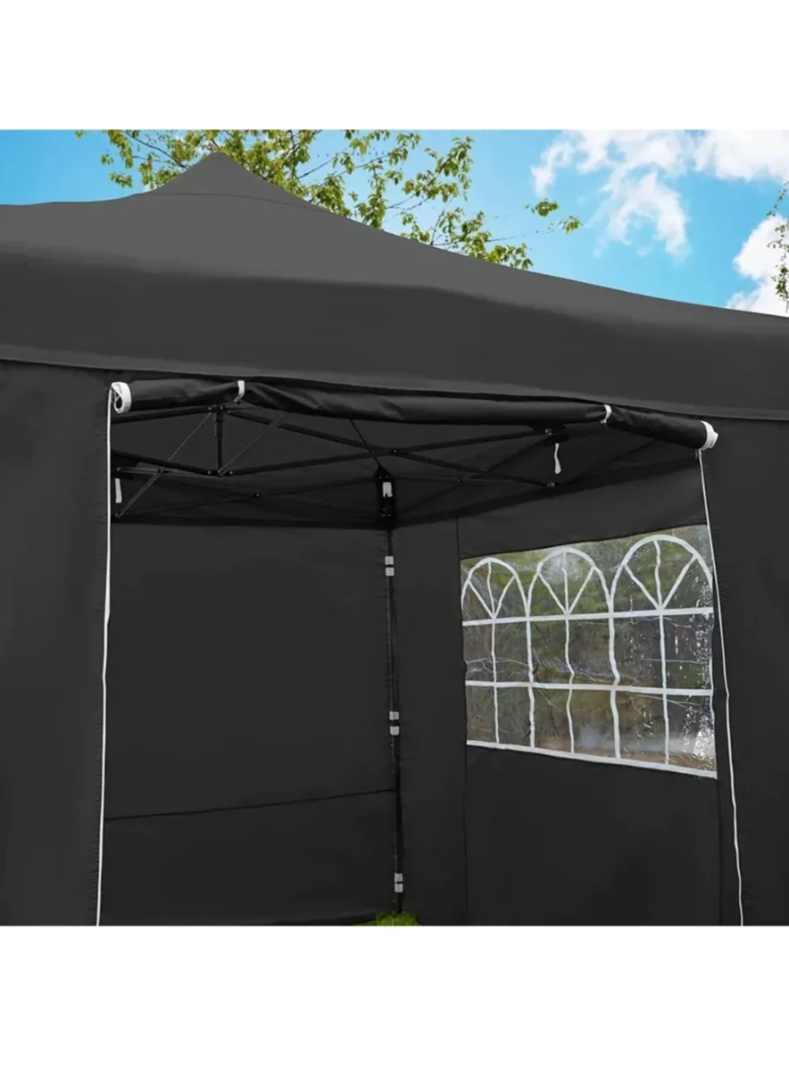 All Seasons Gazebo 3mx3m Waterproof Pop Up with Pr - Image 3