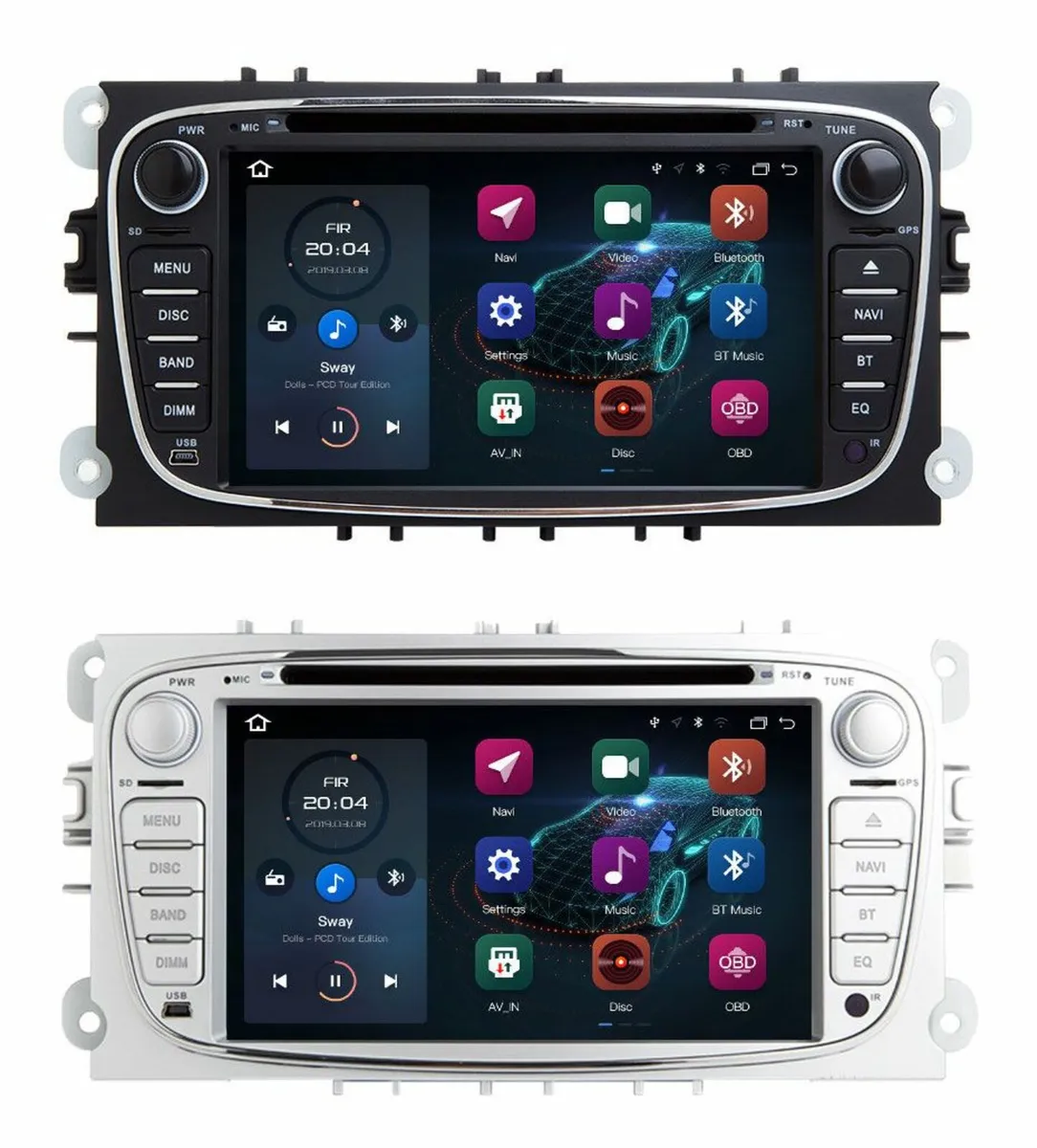 7" Android radio Mondeo Focus Galaxy C-Max - Image 4