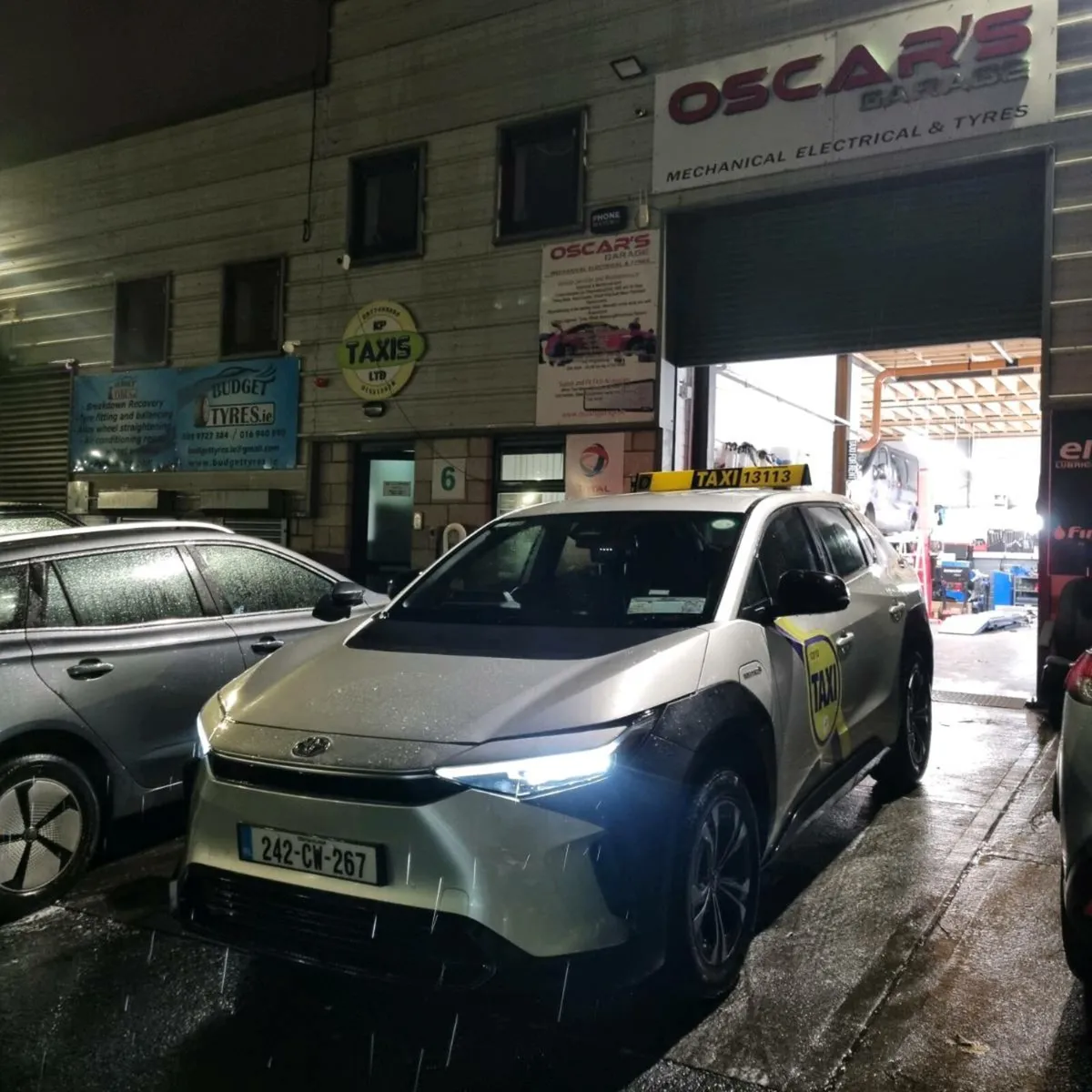 Taxi Toyota bz4x for rent - Image 1