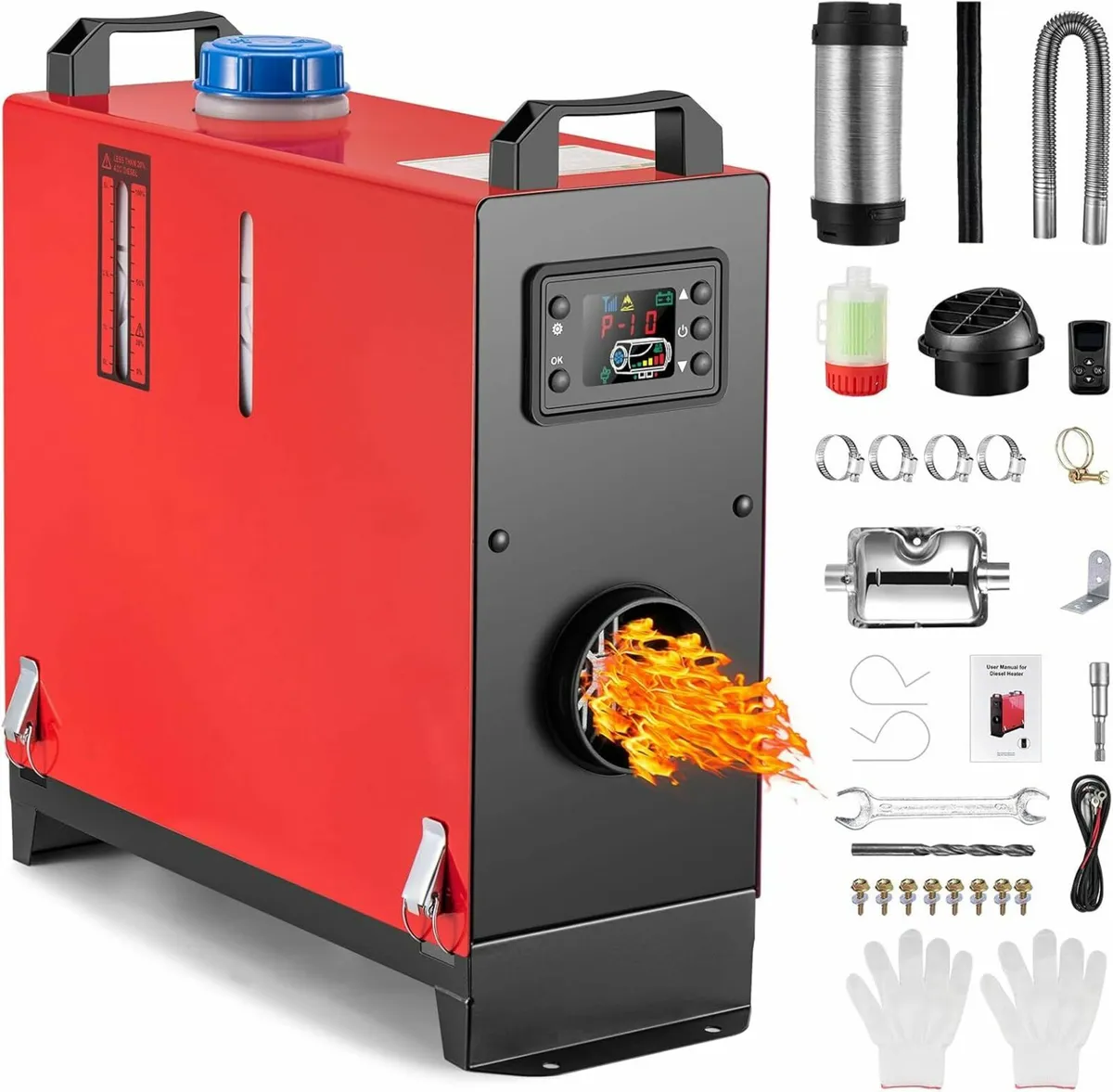 All in One Diesel Heater 5kw,  8kw. LCD. - Image 1