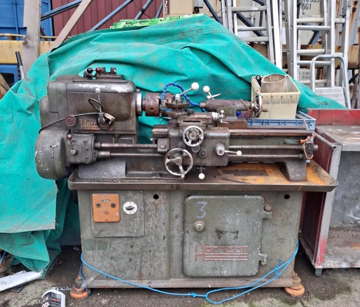 L5 Harrison lathe. Single phase perfect WO - Image 4
