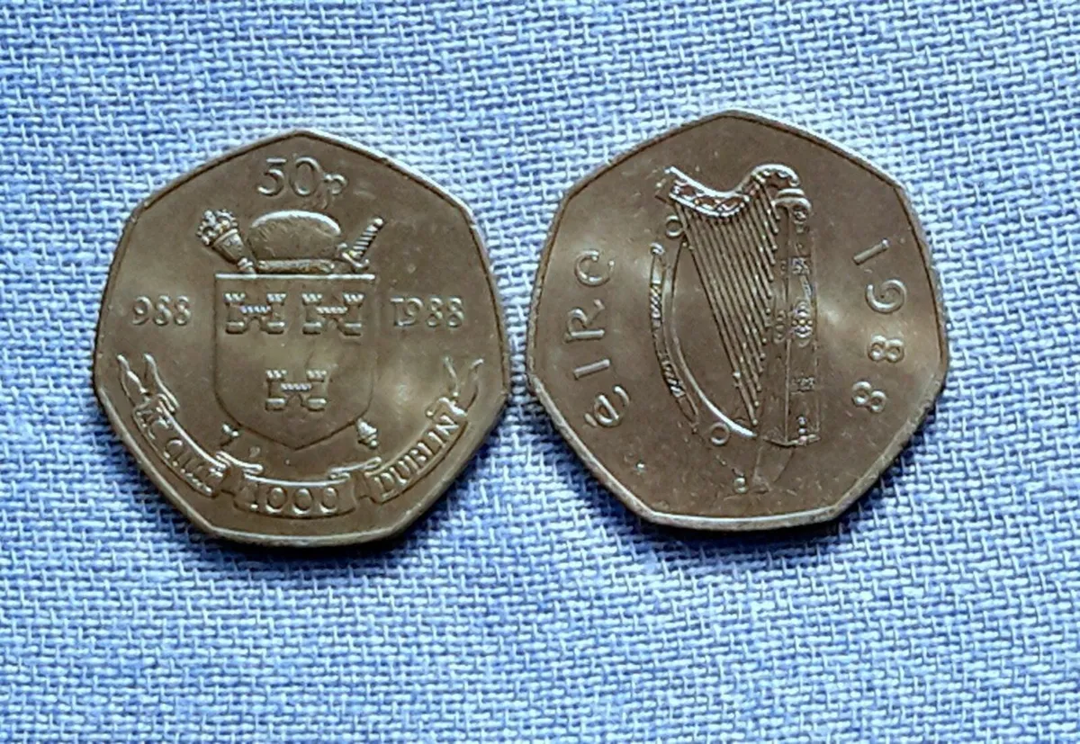 Millennium 50p fifty pence coin in EXCELLENT Cond - Image 1