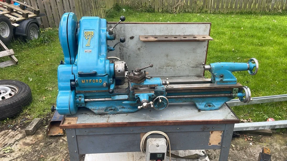 Myford super 7 metal lathe - Image 2