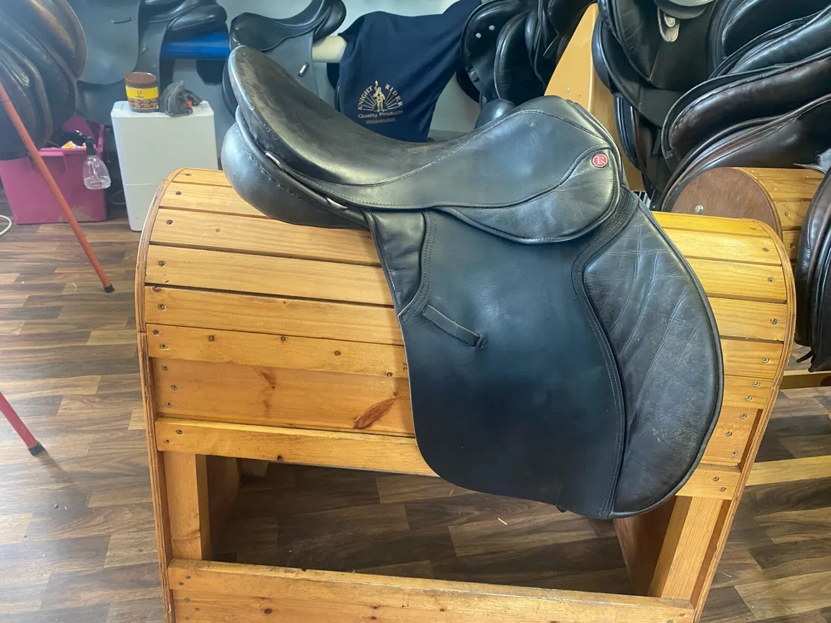 Leather saddle  kings general purpose - Image 4