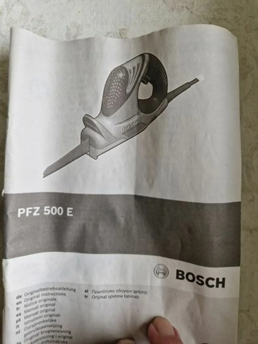 Bosch Multi-Saw Sds Pfz 500 E in Carry Case - Image 4