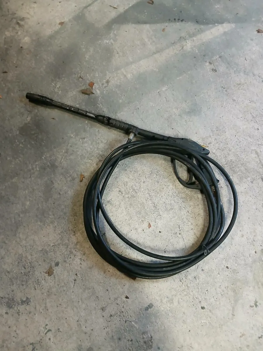 Heavy duty hose and lance
