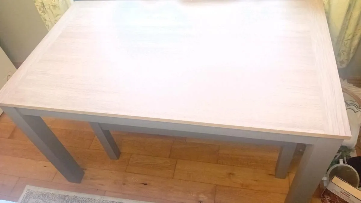 Table and 2 benches - Image 3